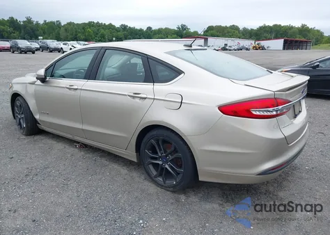 2018 Ford Fusion Hybrid Se from USA, damaged, VIN 3FA6P0LU8JR248685